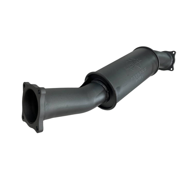 Redback Extreme Duty Straight Piped Resonator (Offset/Offset,) - XR00173-ST