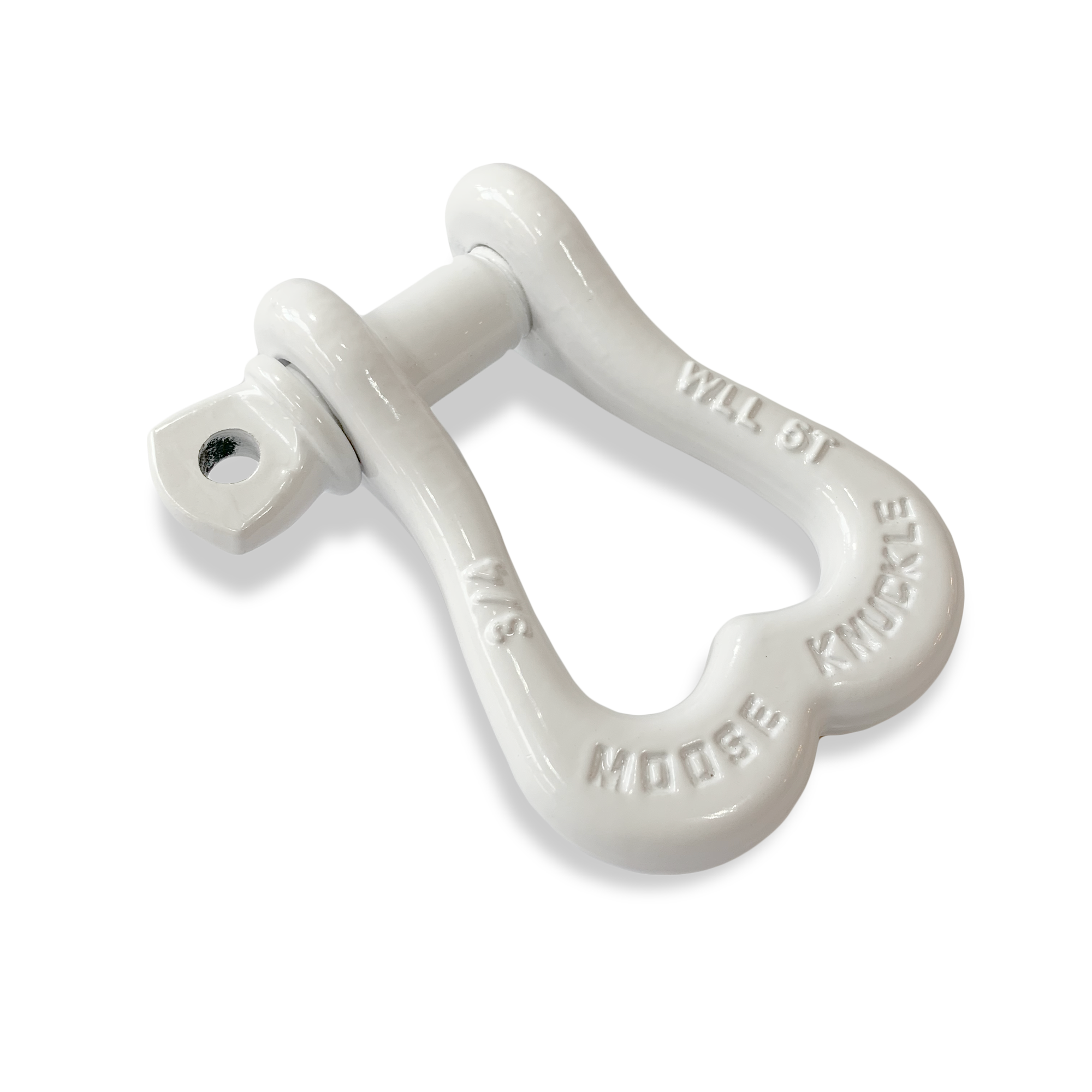 Moose Knuckle XL Pure White Bow D-Ring 3/4