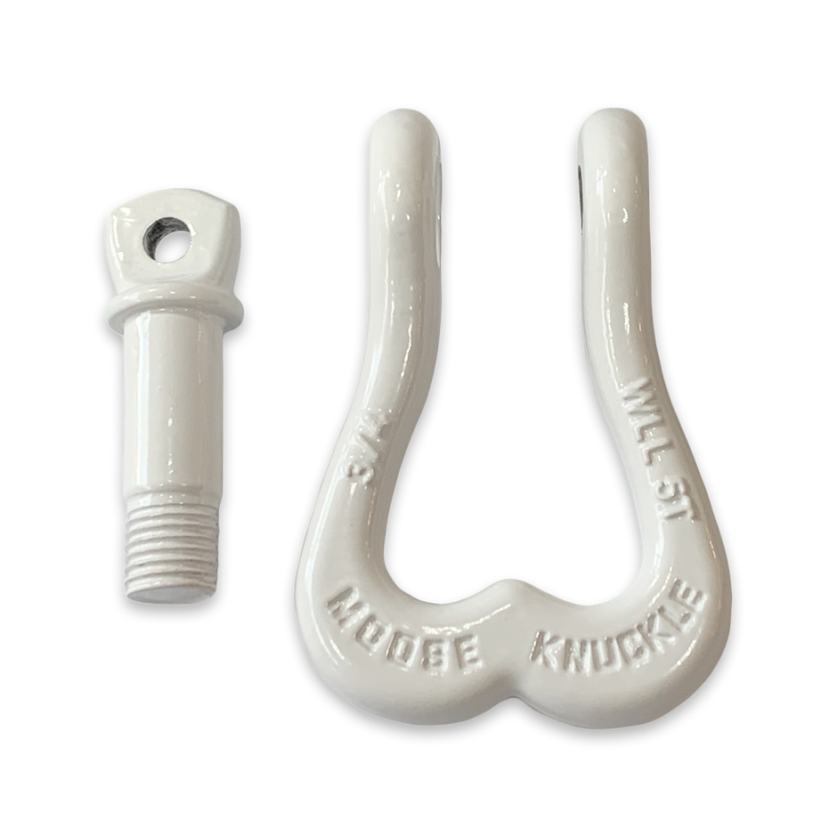Moose Knuckle XL Pure White Heavy Duty Extra Strong Patent Pending 3/4