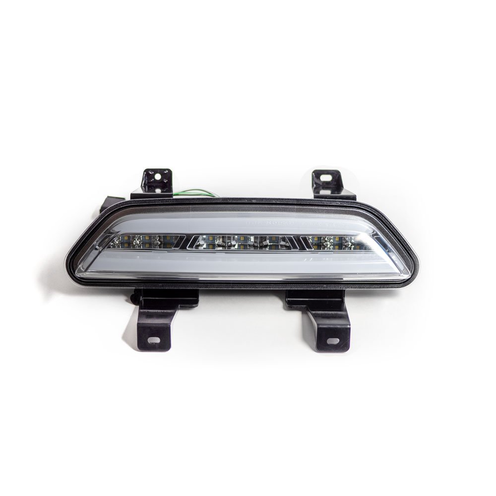 Ford 15-17 Mustang Rear Lower Bumper Center Mounted Reverse & Running/Brake Light Kit - Clear Lens
