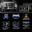 (2pcs/set) 4X6 INCH SEALED BEAM LED HEADLIGHTS WITH HI-LO BEAM DRL TURN SIGNAL LIGHT