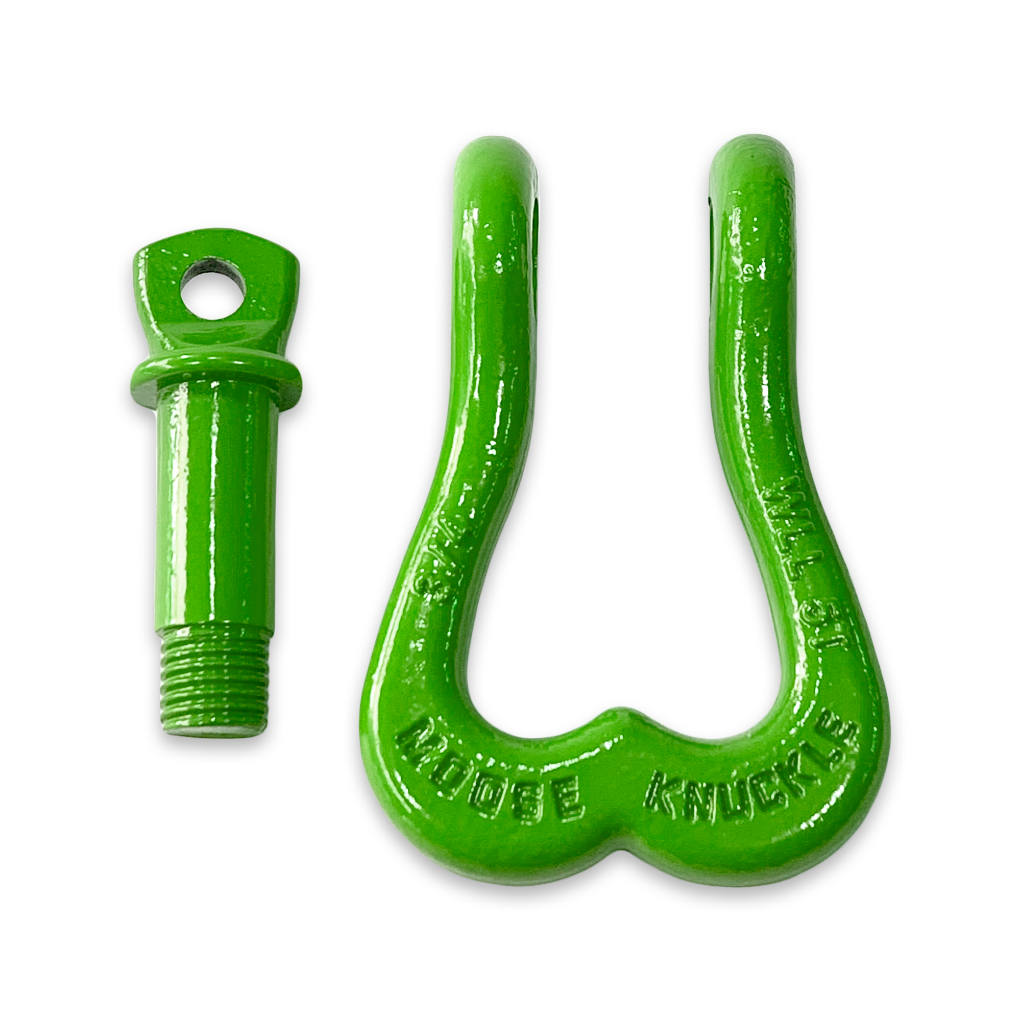 Moose Knuckle XL Sublime Green Heavy Duty Extra Strong Patent Pending 3/4