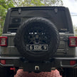 Tough Toys Rear License Plate Relocation Bracket Suitable For 2018+ Jeep Wrangler JL & JLU