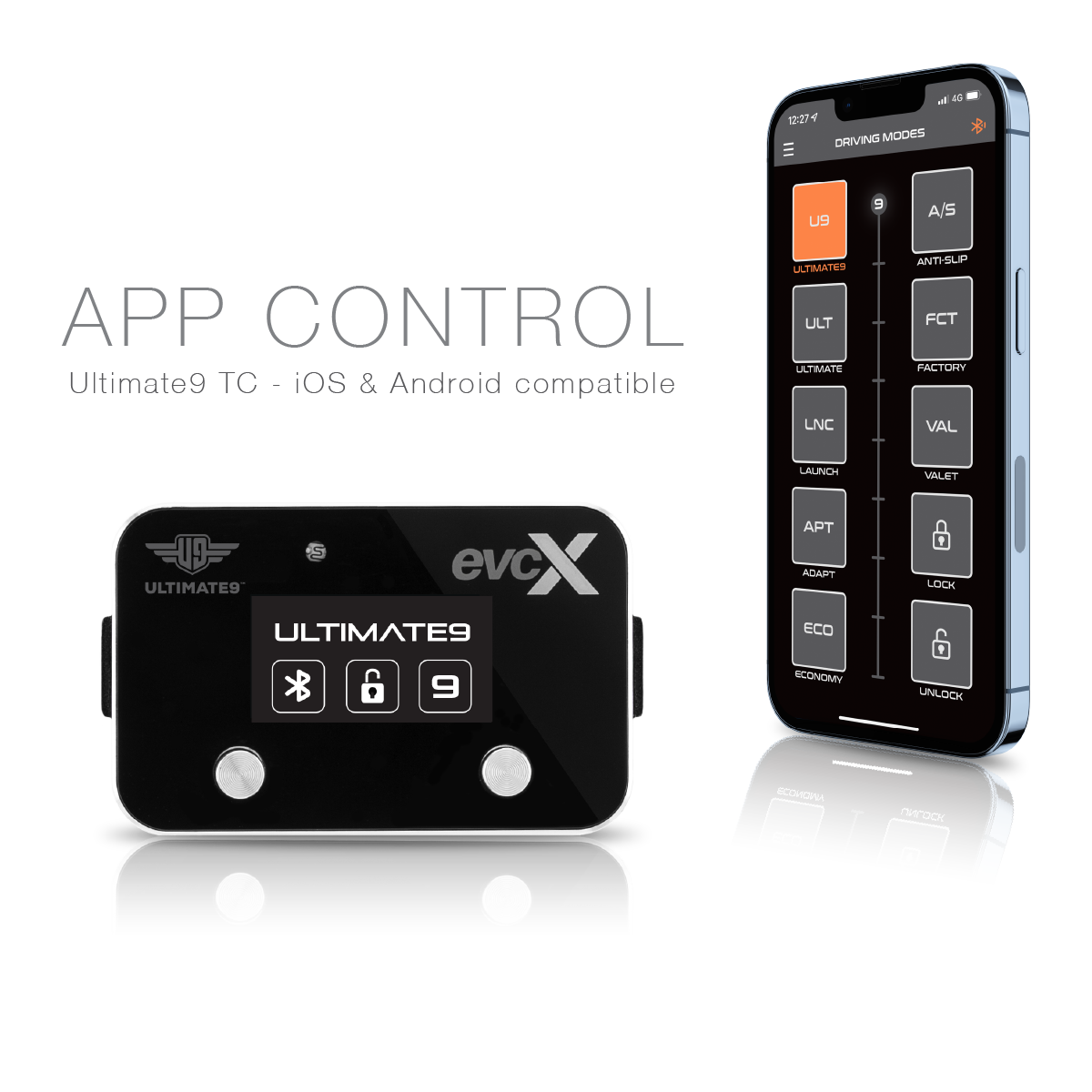 X622 - Ultimate9 EVCX Throttle Controller App