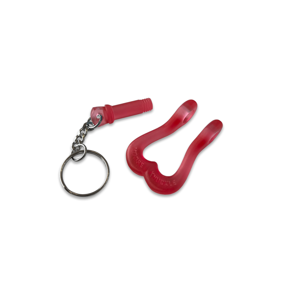 elegant xl shackle key chain