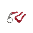 elegant xl shackle key chain