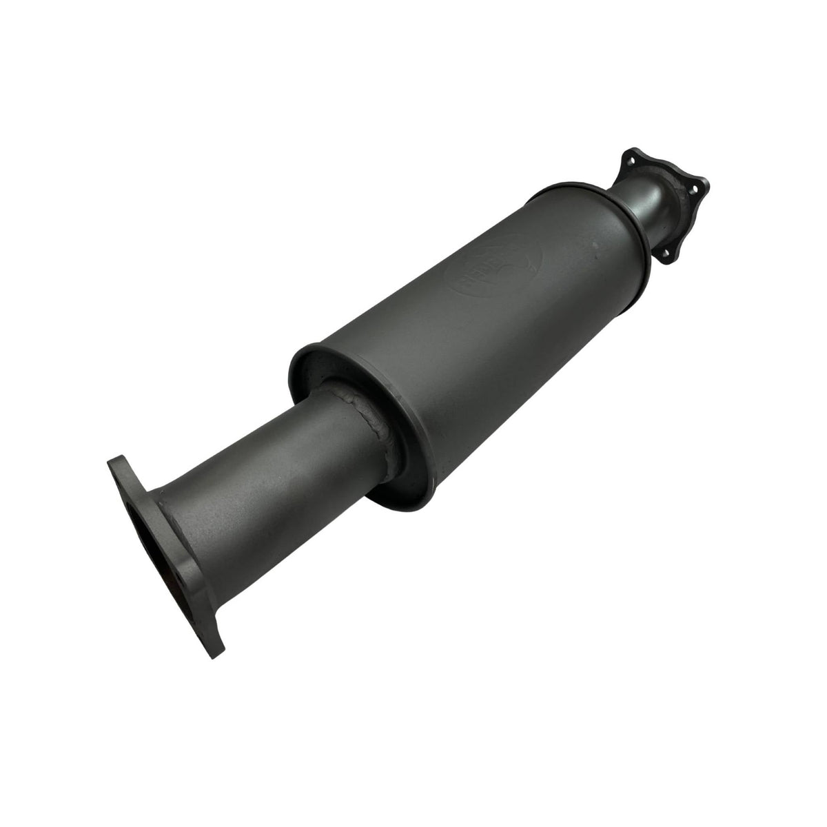 Redback Extreme Duty Centre/Offset 3.5in 6in Round Resonator Muffler - XR00172-35